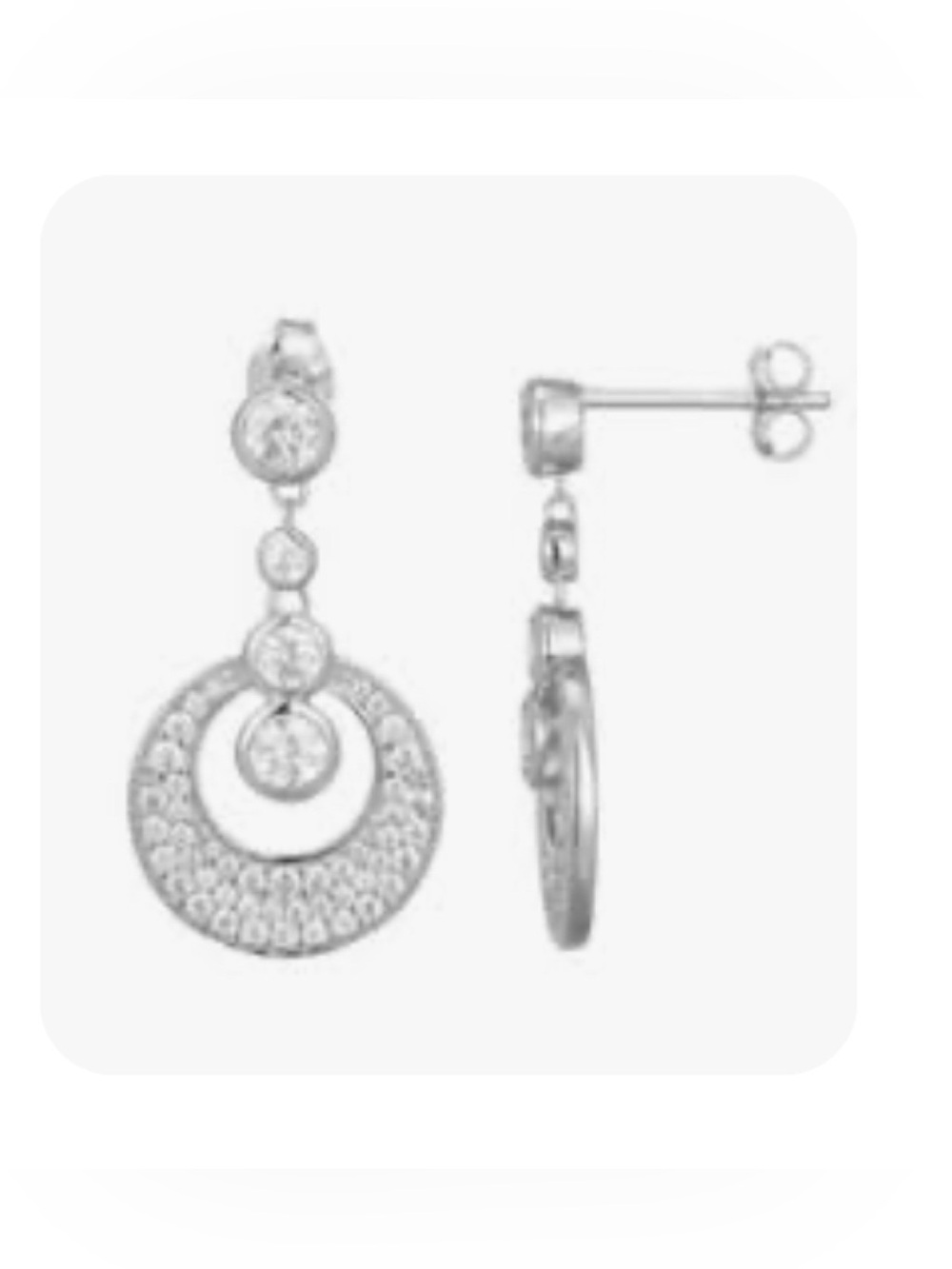 Prime Art & Jewel Sterling Drop Earrings